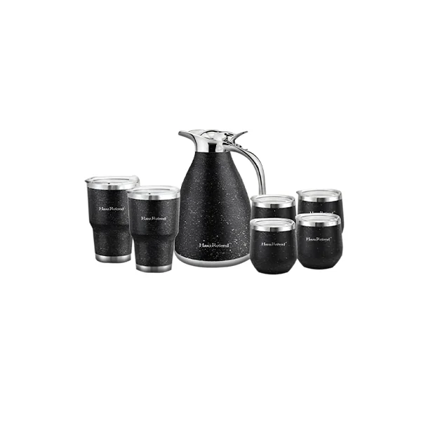 Haus Roland 2.0L Vacuum Flask and 6 Pcs Tumbler Set 1