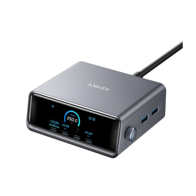 Anker A2345241 Prime Charger, 250W 6-Port GaN Charging Station 14 Anker A2345241 Prime Charger 250W 6 Port GaN Charging Stati 1
